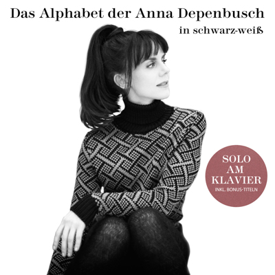 Anna Depenbusch - Das Alphabet der Anna Depenbusch in schwarz weiß