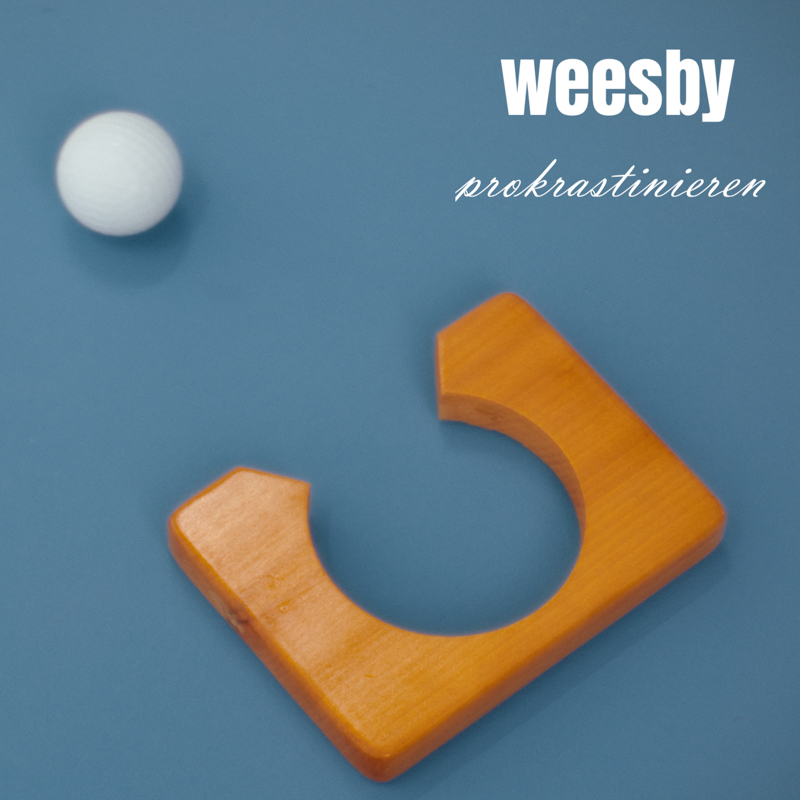 weesby - prokrastinieren Cover